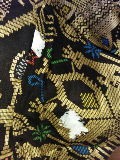 227 Hitam Couple Kemeja Batik Anak 2 - 4 Thn/dewasa M-xl