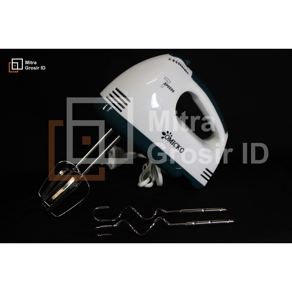 Hand Mixer OMICKO OM 315  Dengan 7 kecepatan