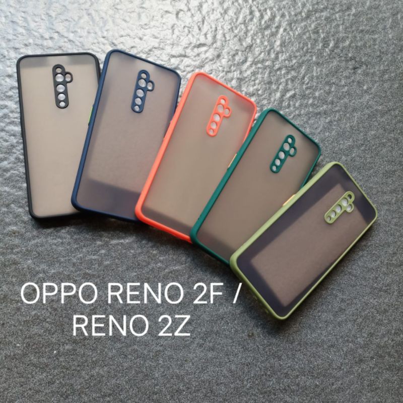 Case Oppo Reno 2F . 2Z ( 4 Model ) soft softcase softshell silikon cover casing kesing housing