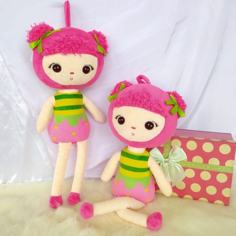 Boneka Metoo Angela New Arrival Tinggi 45cm Bahan Yelvo  Lembut Mainan Anak Perempuan