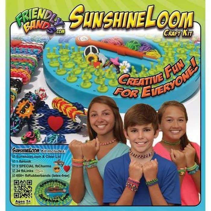 

Faber-Castell Sunshine Loom / Cra-Z-Loom / Rainbow loom - gelang karet