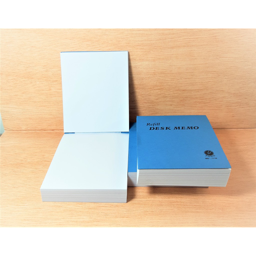 NOTEPAD POLOS MEMOPAD DESK MEMO MEMO POLOS MEJA 1116 10 X10 ISI 250 LBR TANPA LEM-1