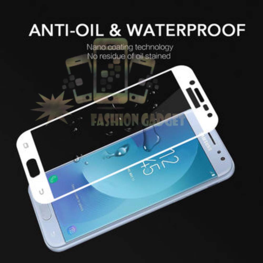 Tempered Glass Samsung Galaxy J3 Pro 2017 Full Color Curve / Clear Tidak Full Screen Samsung J330 Bagian Depan Anti Gores Kaca