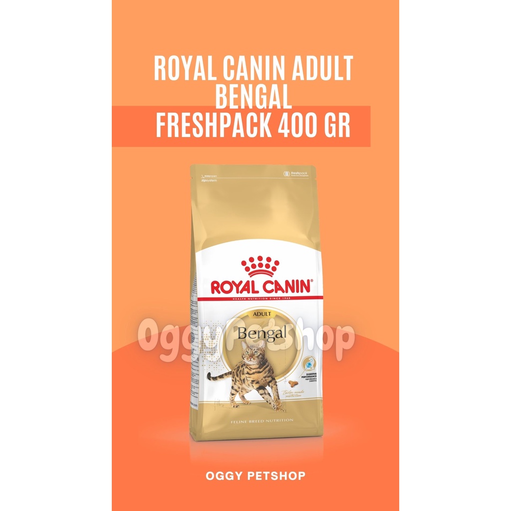 ROYAL CANIN adult bengal 400gr makanan kucing dewasa