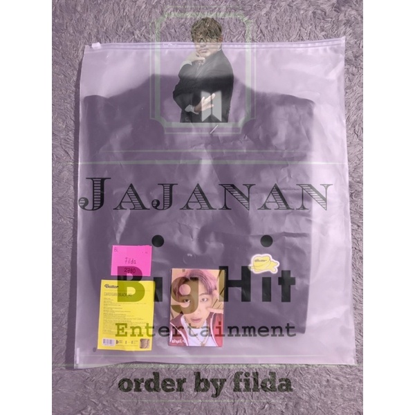 SHARING PHOTOCARD PC CARDIGAN BTS BUTTER