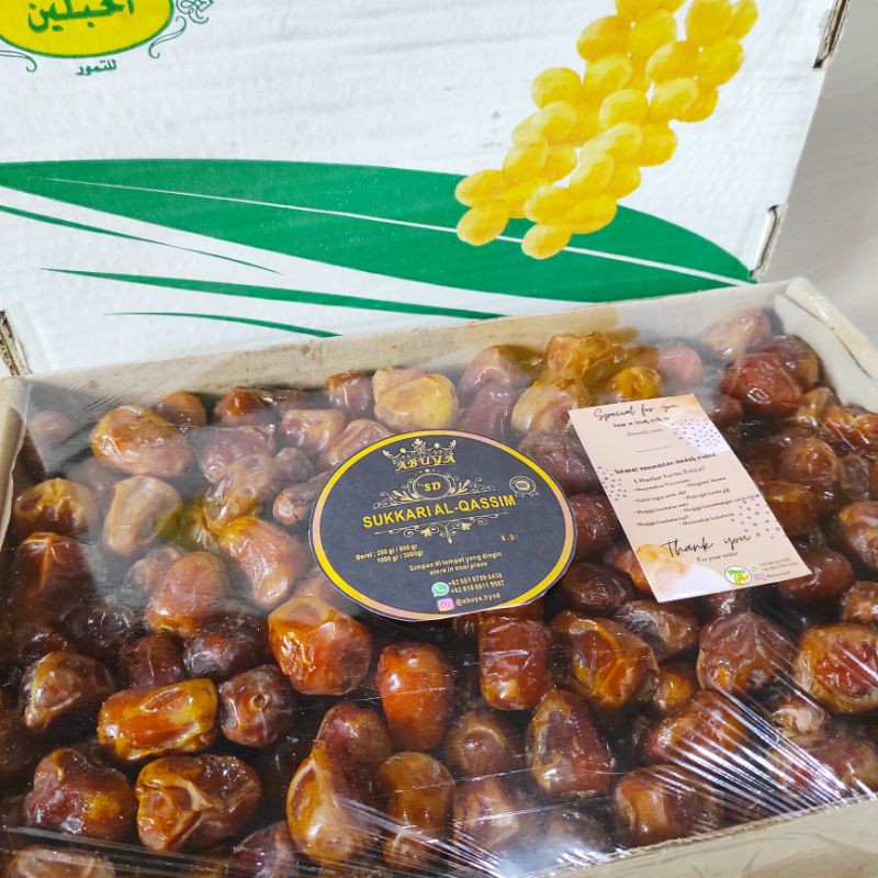

Kurma SUKARI AL-QASSIM 100% 3kg Exlusive Pack by abuya.SD