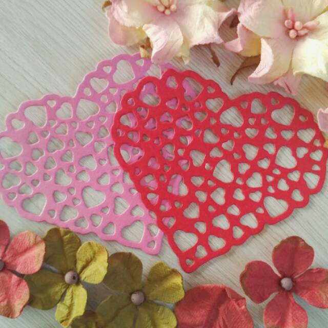 

Diecut Scrapbook Heart