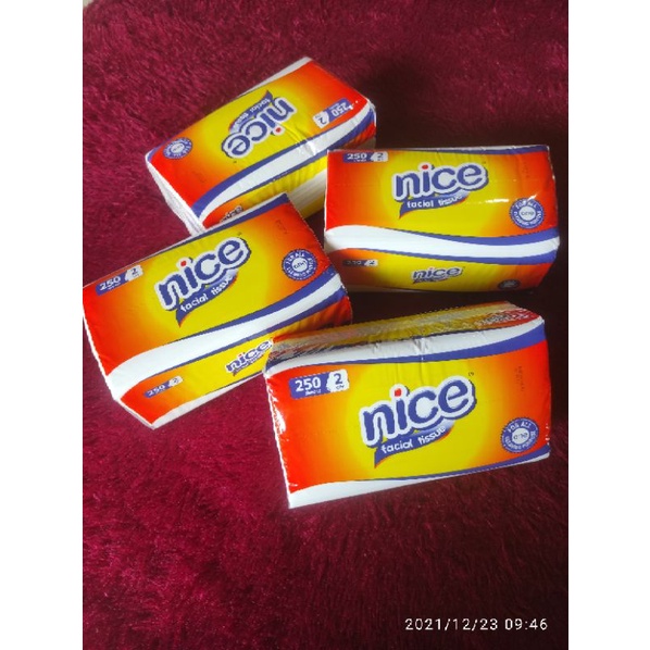 Tisu Nice 250 Sheets 2ply Facial Tissue Promo Ramadhan