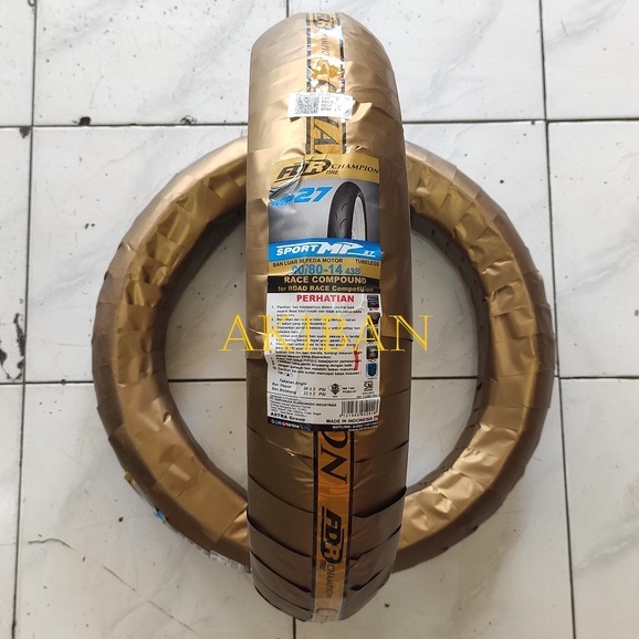 Ban FDR SPORT MP27 90/80-14 Ban FDR MP 27 90 80 14 Ring 14 Tubeless