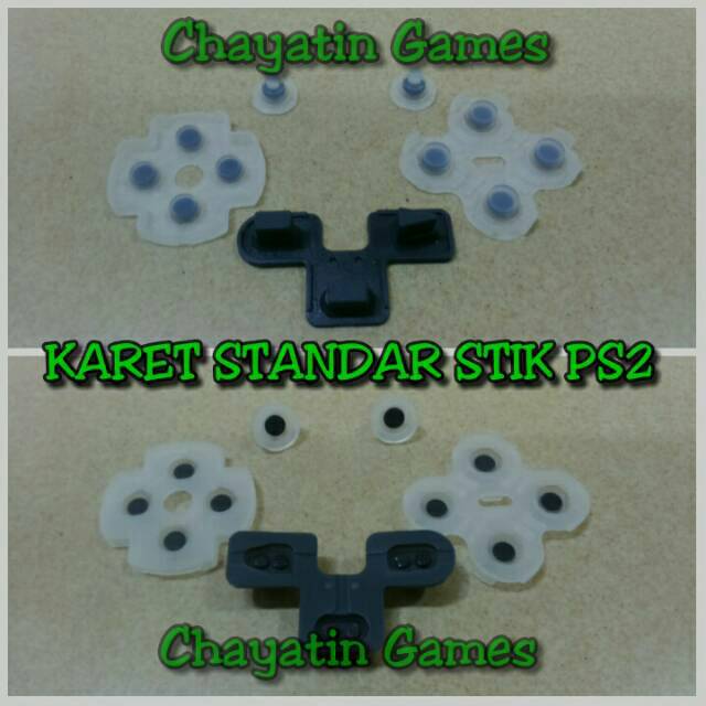 KARET STIK PS2 / PS3 TW / KW SET