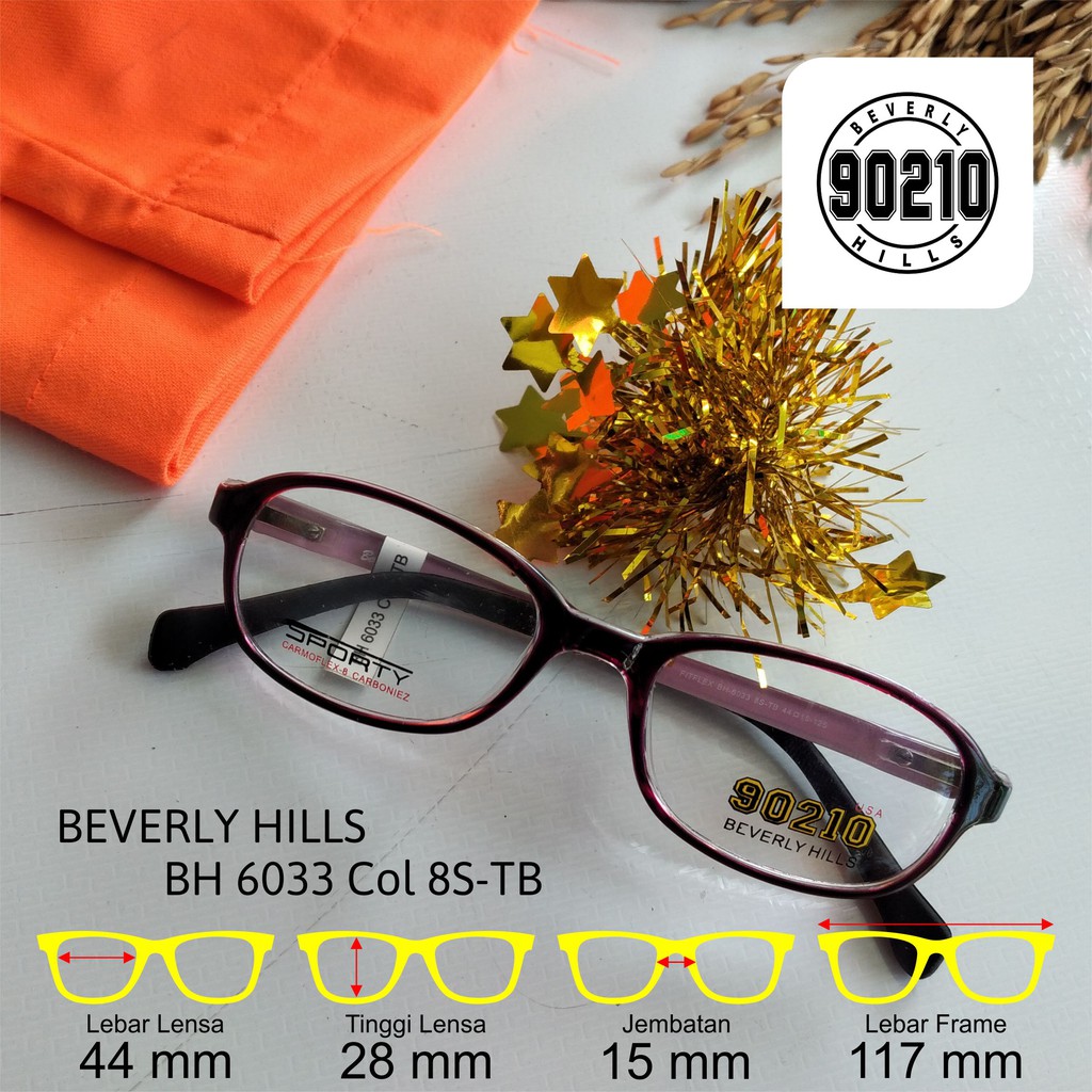 Frame Anak Beverly Hills BH 6033 C 8S-TB