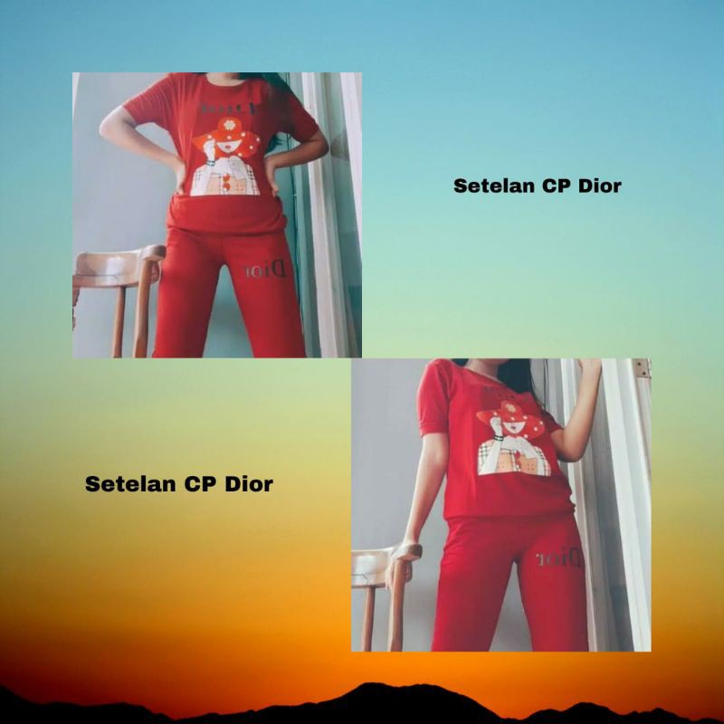 Setelan CP Dior