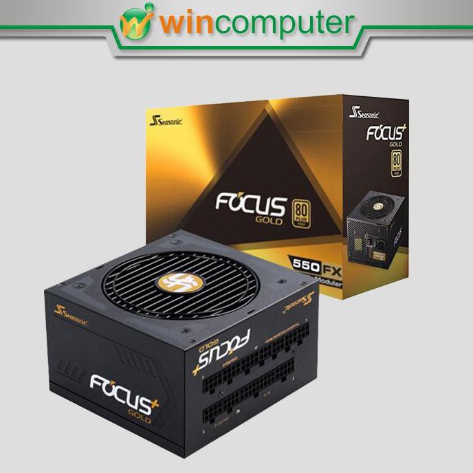 PROMO SPESIAL Seasonic Focus Plus Gold FX-550 550 W Full Modular 80+ Gold