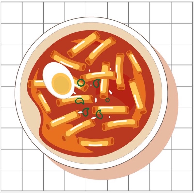 

Tteokbokki crispy