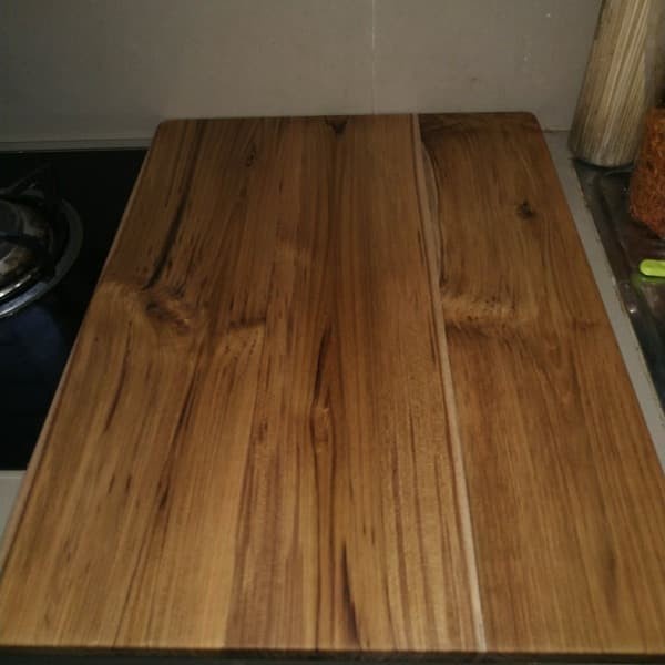 Telenan - Talenan Kayu Besar Jati Custom Order 45X70 Polos