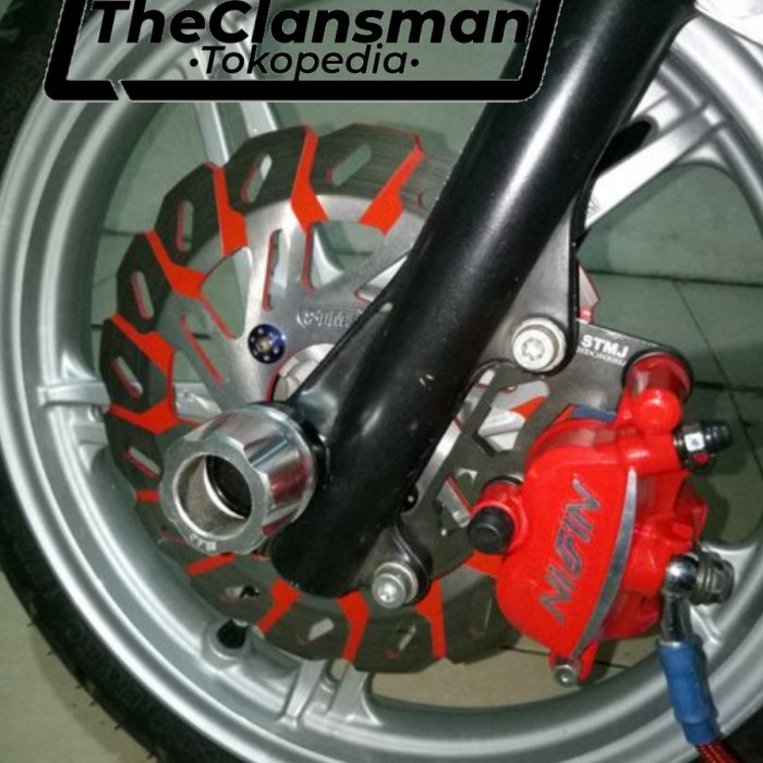 Braket Bracket Breket Cakram Kaliper STMJ 220mm Vario Beat Scoopy