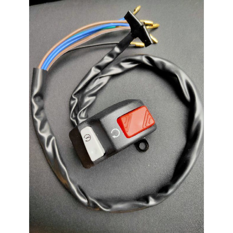 Saklar Kanan On Off Plus Starter model KTC Domino universal / Saklar Kanan Model KTC Domino Untuk semua Jenis Motor