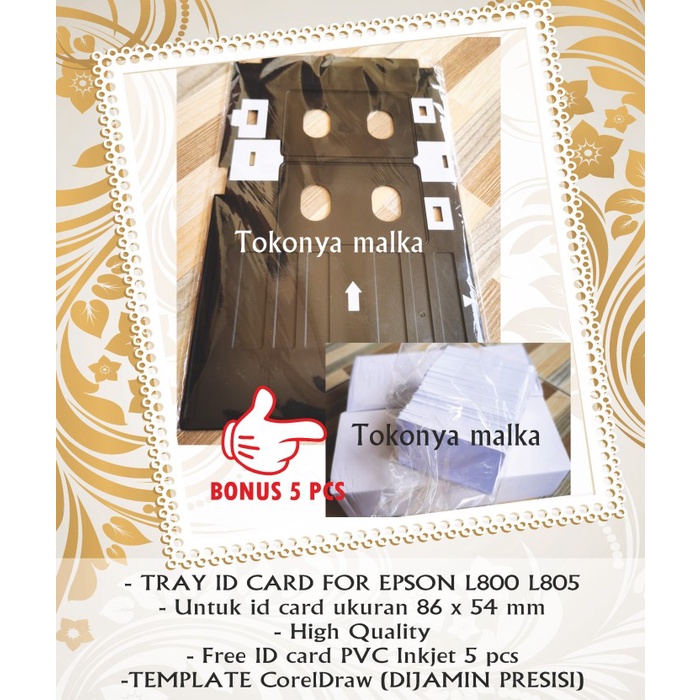 

Trendi Tray Id Card Inkjet For Epson L800 L805 High Quality Trendi