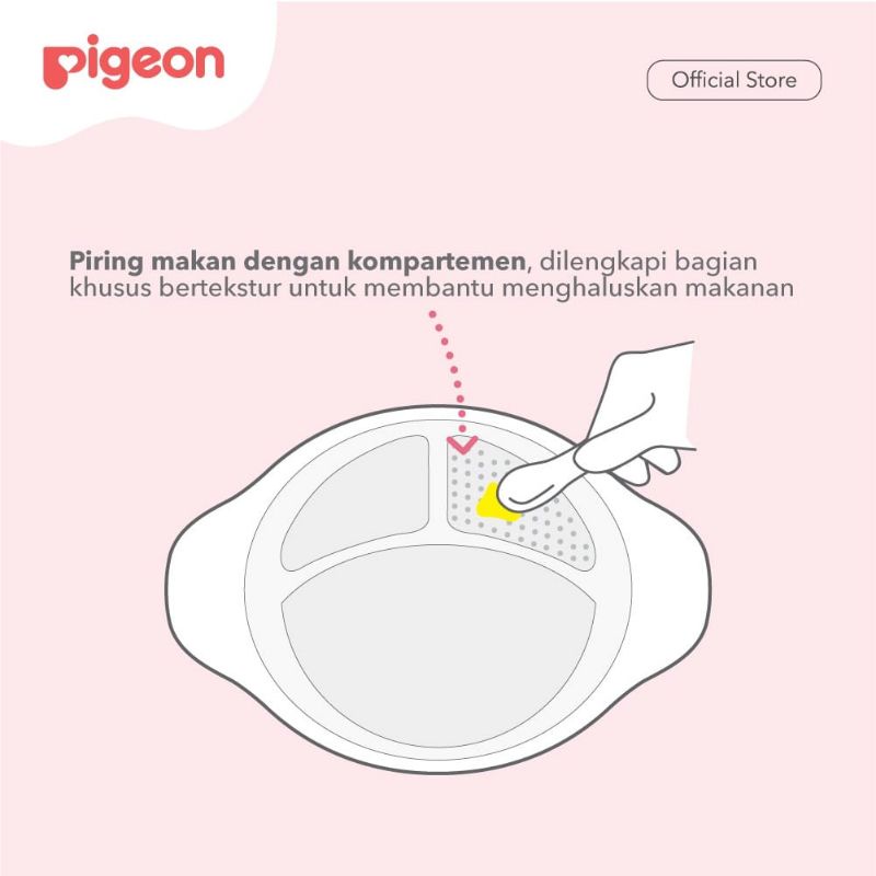 Pigeon Feeding set with training cup feeding set large perlengkapan makan bayi gift set kado anak