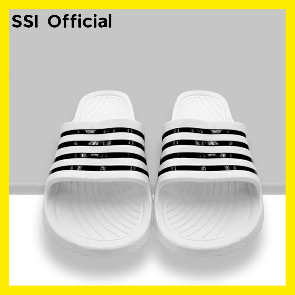 Sandal Selop | Sandal Karet Garis Pria | Sandal Anti Slip | Sandal Awet & Tahan lama