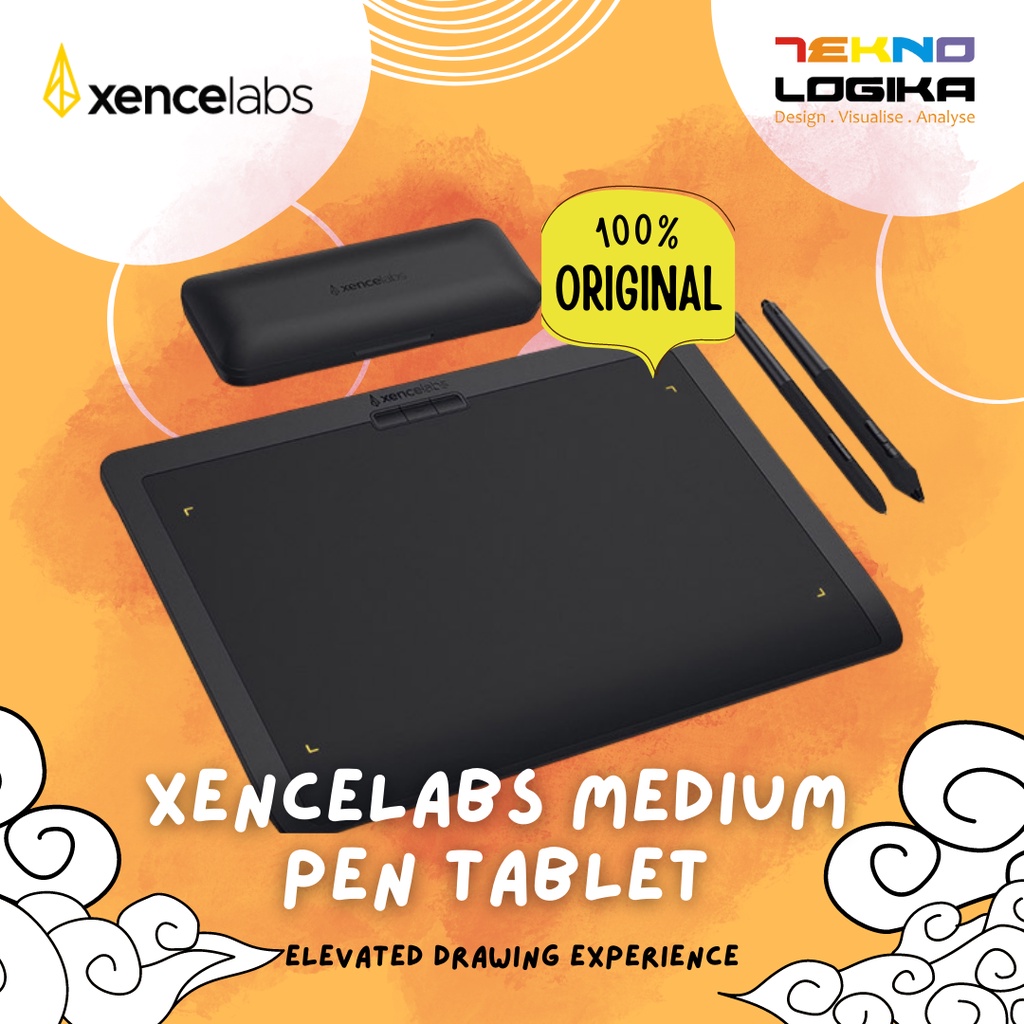Jual Xencelabs Medium Pen Tablet / Drawing Tablet / Tablet Menggambar