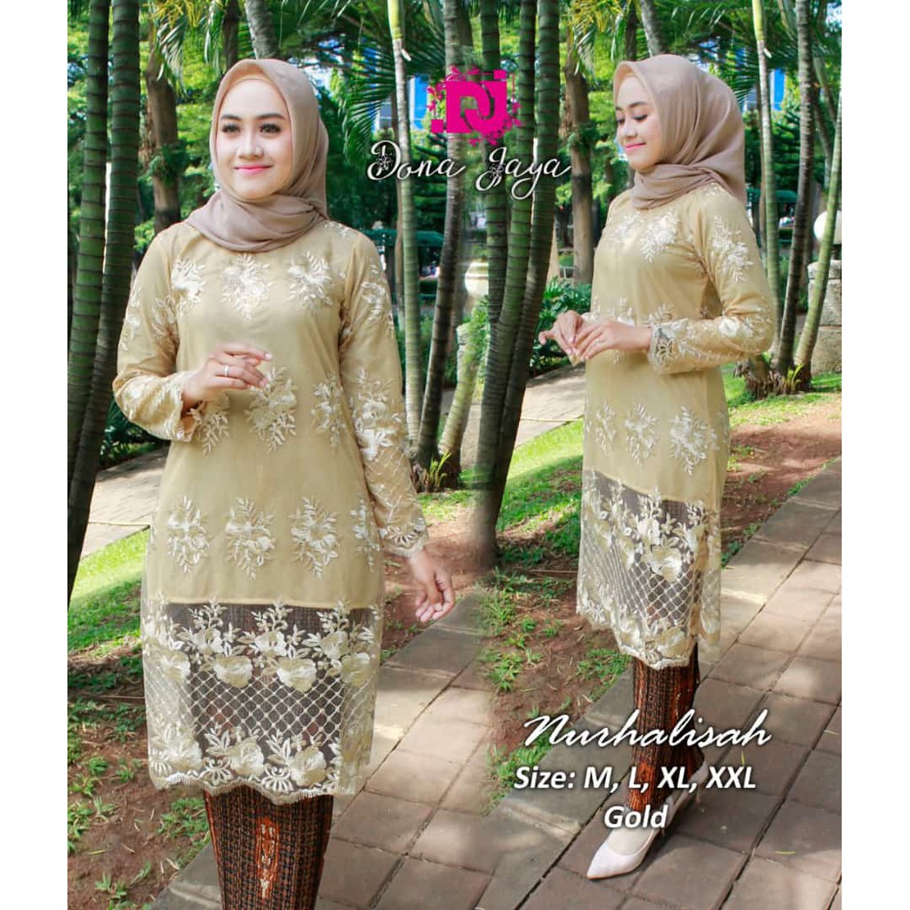 kebaya tille nurhalisah trendy