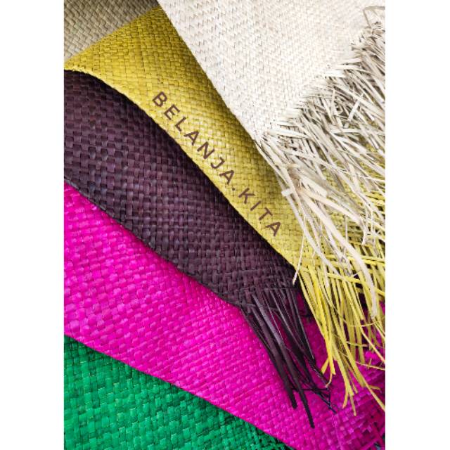 Tikar pandan, longsong pandan, alas foto pandan