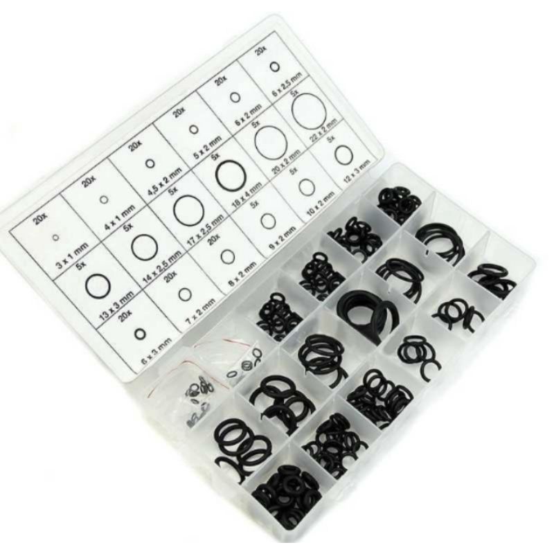 Oring o ring set box 225 pc Oring dongkrak universal