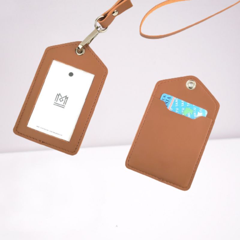 

ID CARD HOLDER - GANTUNGAN ID CARD - NAME TAG ID CARD KULIT MANYK-ID006