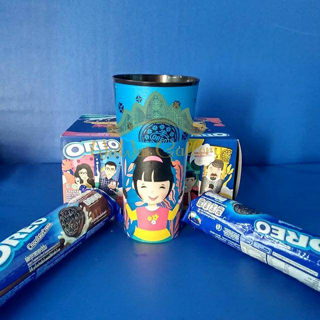 OREO FAMILY TUMBLER SET / OREO FAMILY / BISKUIT OREO