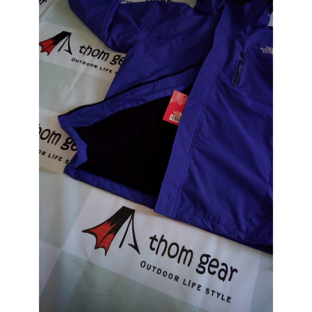 Thomgear Jaket Gunung Outdoor Jacket The North Face Tnf Biru Thomgear Paiton Probolinggo