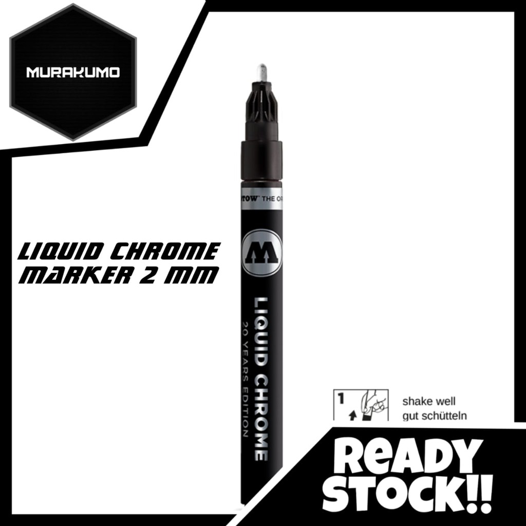 

MOLOTOW PEN LIQUID CHROME MARKER 2 MM