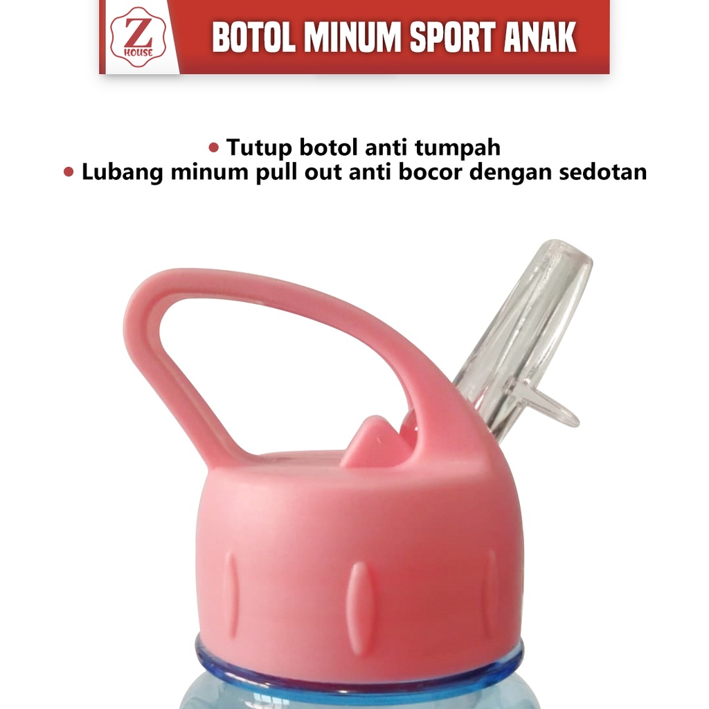 Botol Minum Anak Sekolah Bottle Minum Sport Lucu Tempat Minum 350ml Bpa Free Botol Minum Anak Lucu Warna Warni Tempat Minum Plastik Botol Minum Anak Sekolah