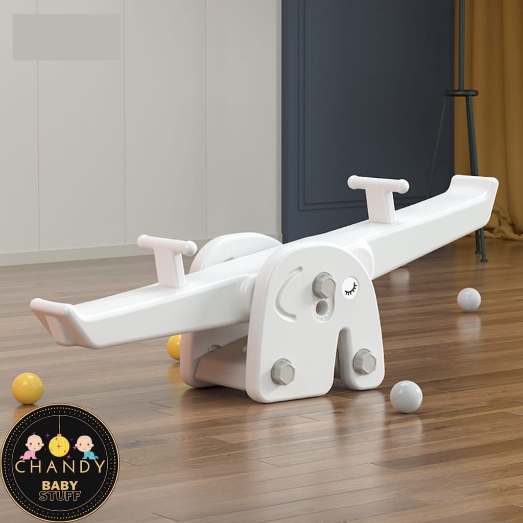 MAINAN ANAK JUNGKAT JUNGKIT ELEPHANT SEESAW JM-30306