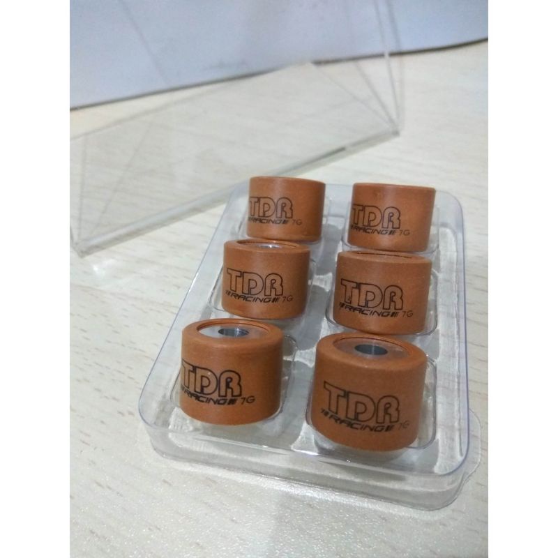 Roler TDR Roller CVT Set for N-MAX / AEROX 155 /XEON / New Mio 125 / CYGNUS Berat gram 7/8/9/10/11/12/13/14 gram