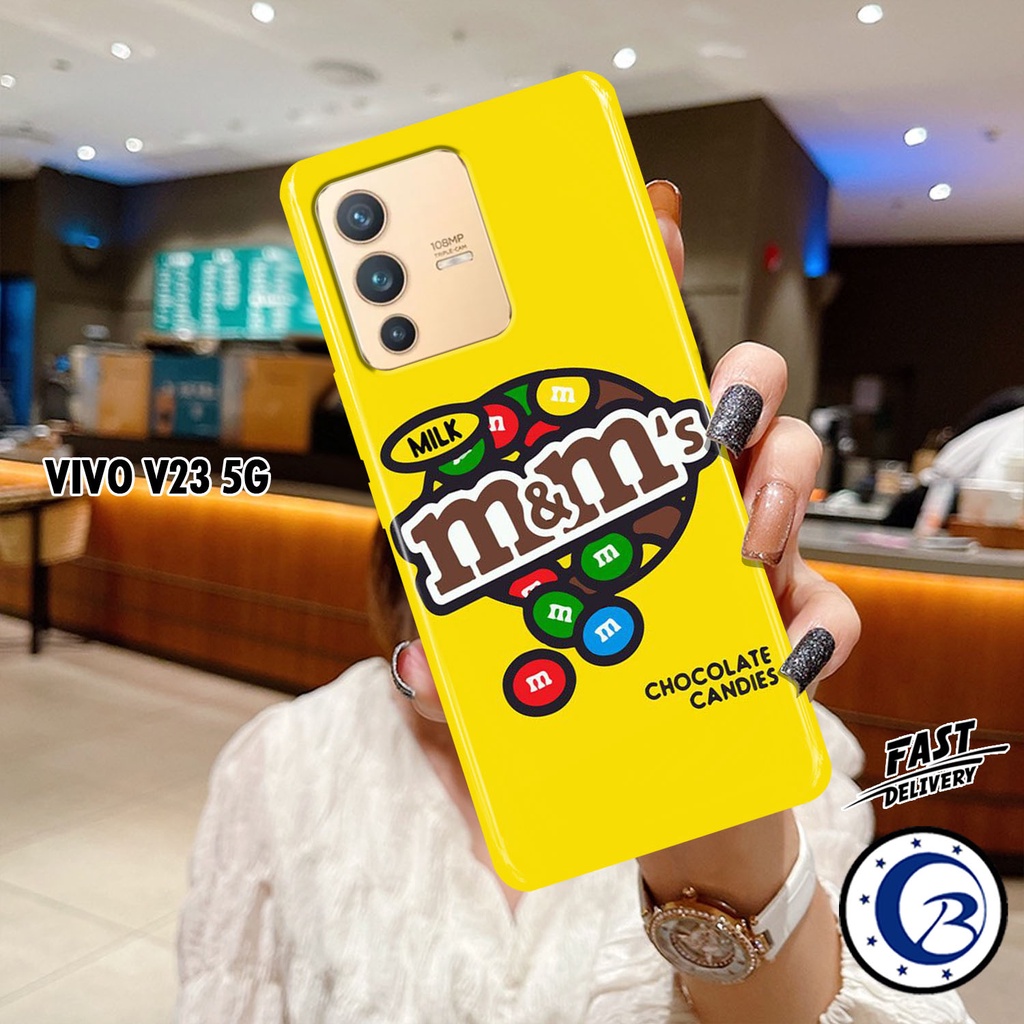 Marintri Case VIVO V23 5G Fashion Case Snack Hardcase Softcase Casing & Cover Hp Case Murah