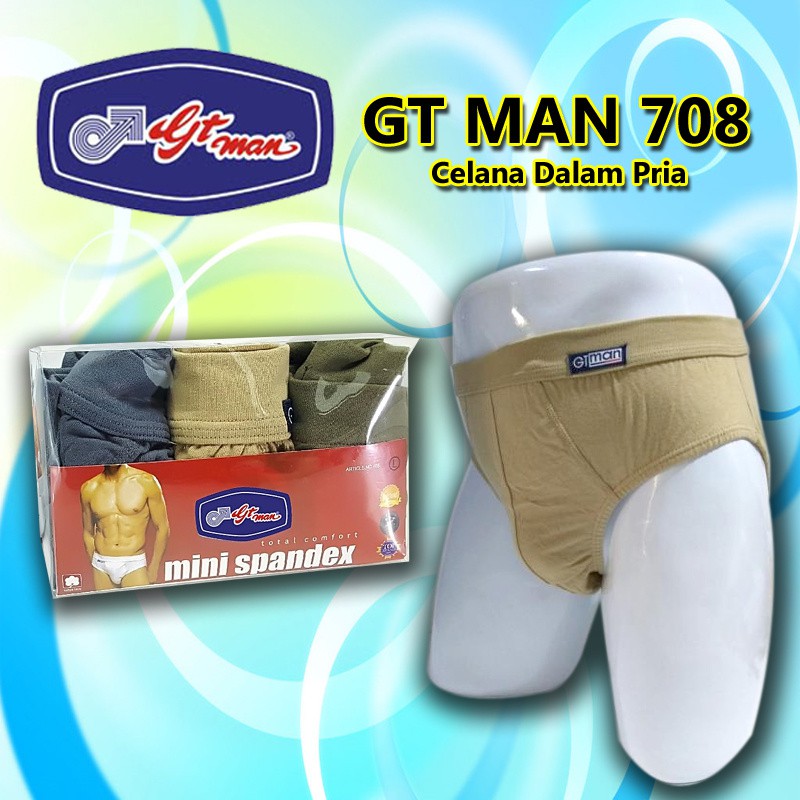 CD GT-MAN PRIA MINI SPANDEX 708 CELANA DALAM PRIA