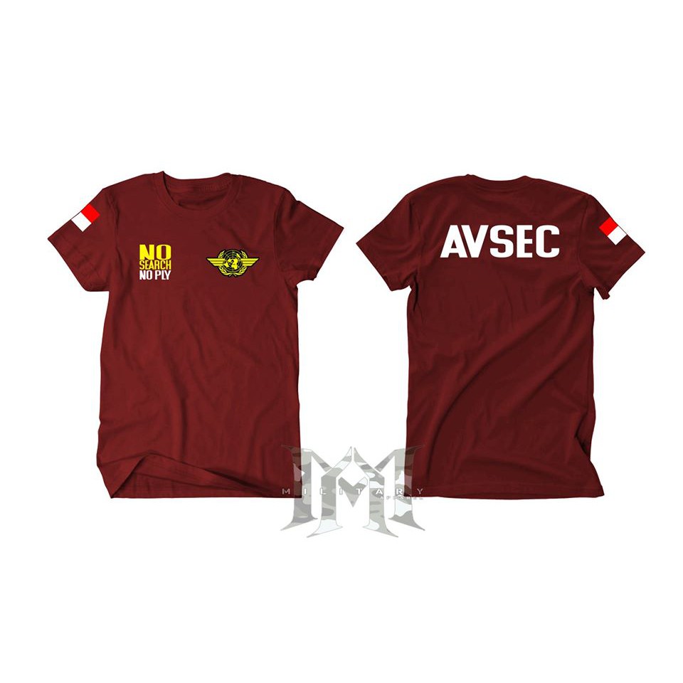 KAOS AVSEC MAROON BEST QUALITY