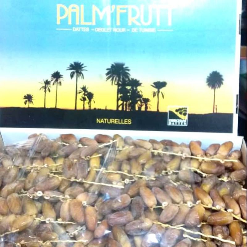 kurma tangkai//batang palmfruit 1kg kemasan plastik