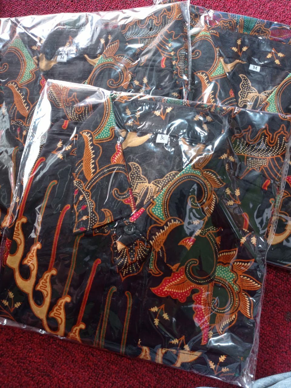 Agrapana Baju Batik Pria Lengan Panjang Batik Premium Kemeja Batik Pria Lengan Panjang Modern Rajata