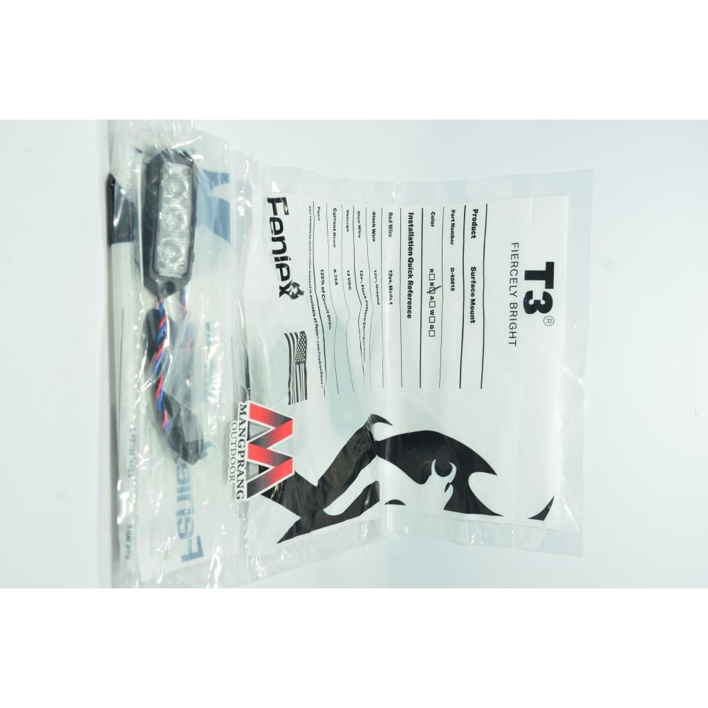 Lampu Strobo Feniex T3 Flash Patterns