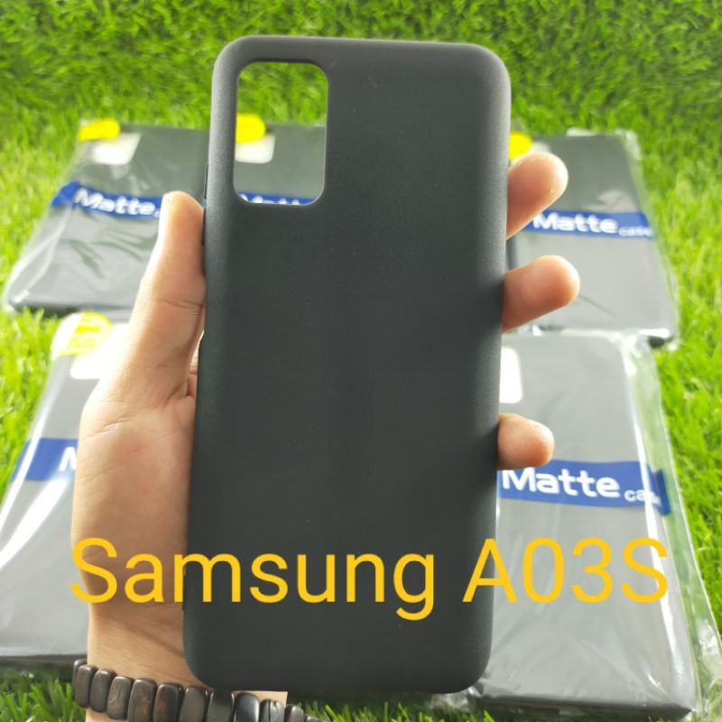 SLIM BLACK SAMSUNG A03S CASE HP SAMSUNG A03S CASING HP SAMSUNG A03S SILIKON HP SAMSUNG A03S