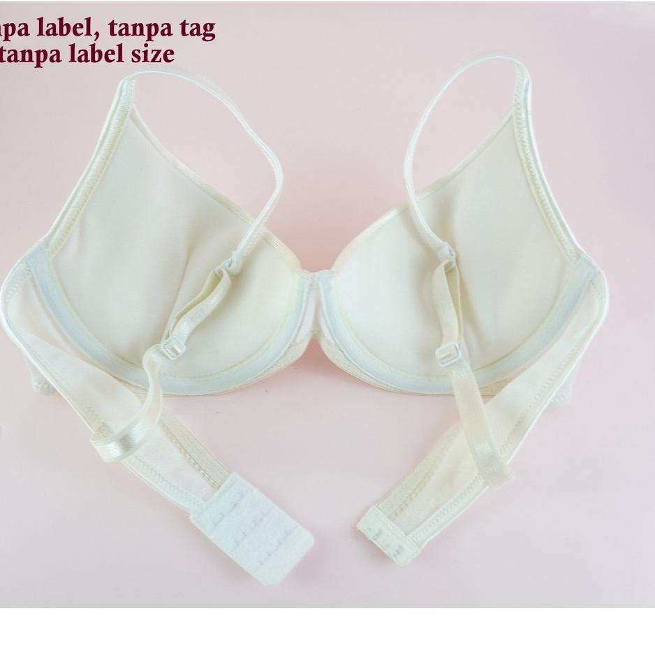 Bra Wanita Kawat Full Cup Push Up Busa Tebal / Pakaian Dalam Underwear Beha Sample LA SENZA LS020WHT