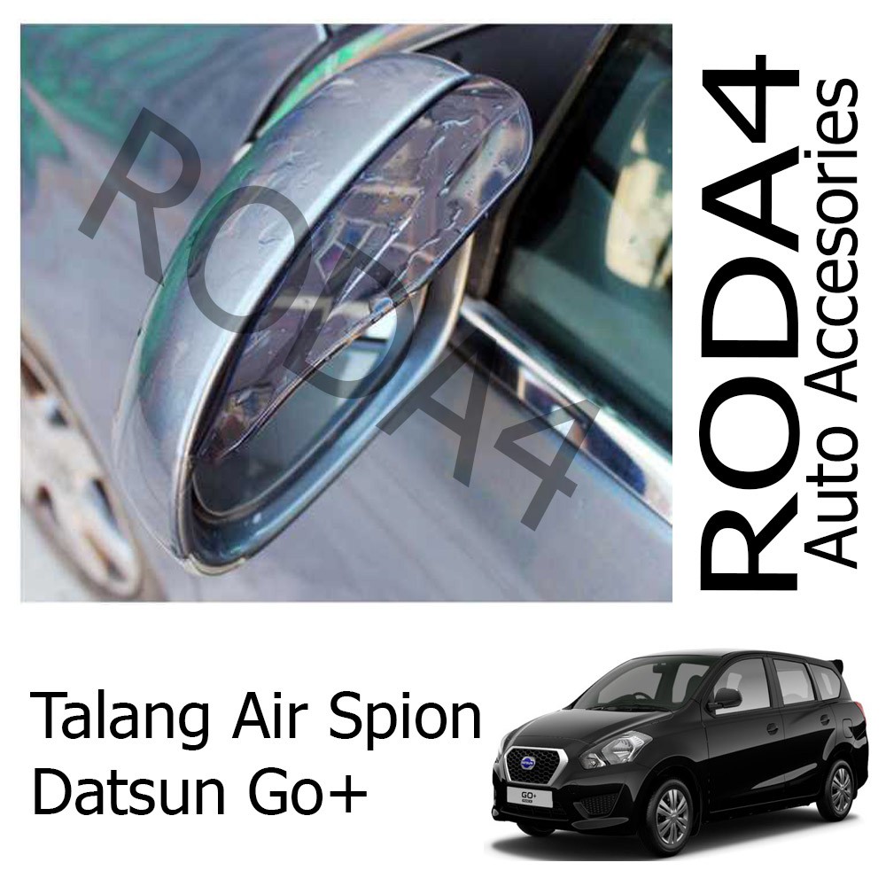 Talang Air / Mika Pelindung Spion Mobil dari Hujan (1 Set Isi 2) Datsun Go+