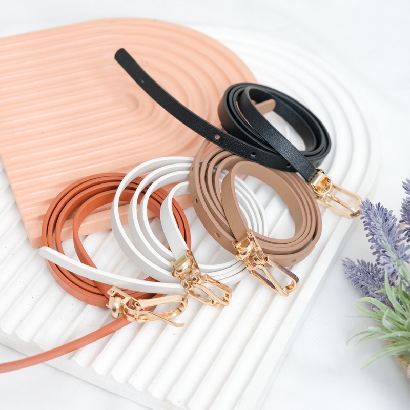 Ikat Pinggang fashion Style Metal Belt dengan Buckle untuk Wanita