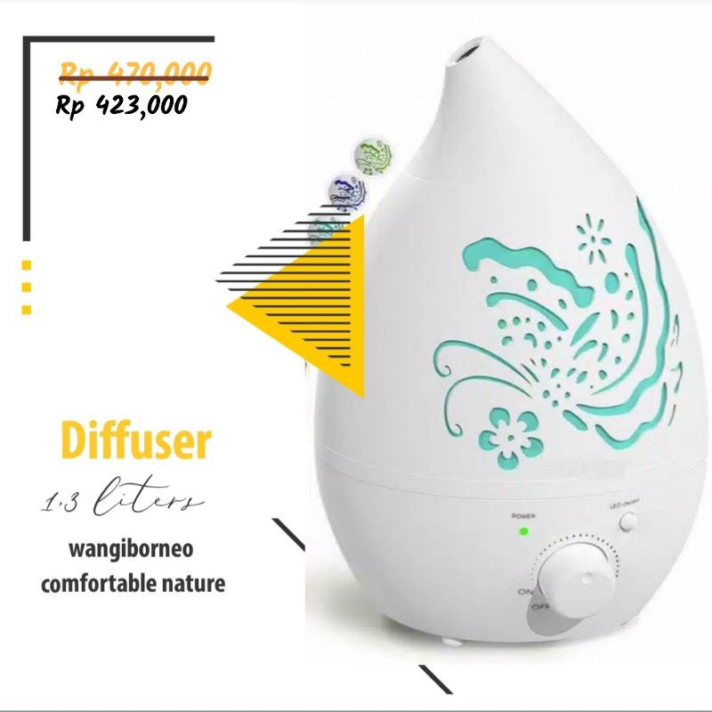 Jual Aromaterapi large diffuser 1,3 ltr Shopee Indonesia