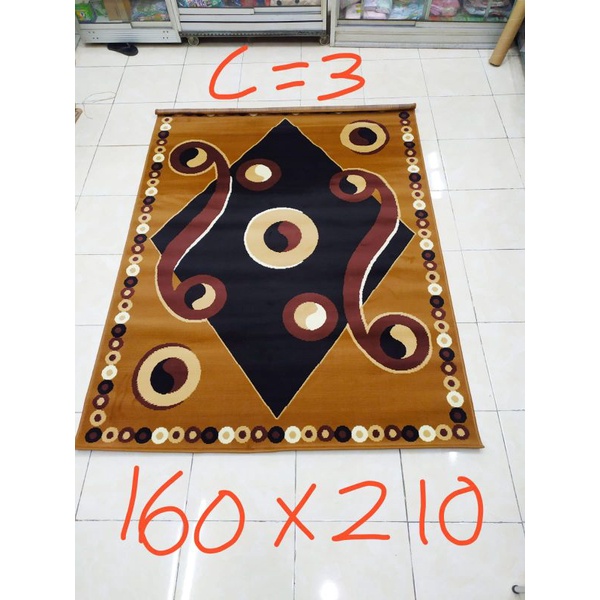 Karpet permadani coklat kode C 3