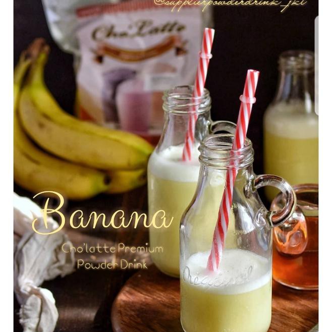 

LL71 BANANA POWDER CHOLATTE BUBUK MINUMAN RASA PISANG J7Q0