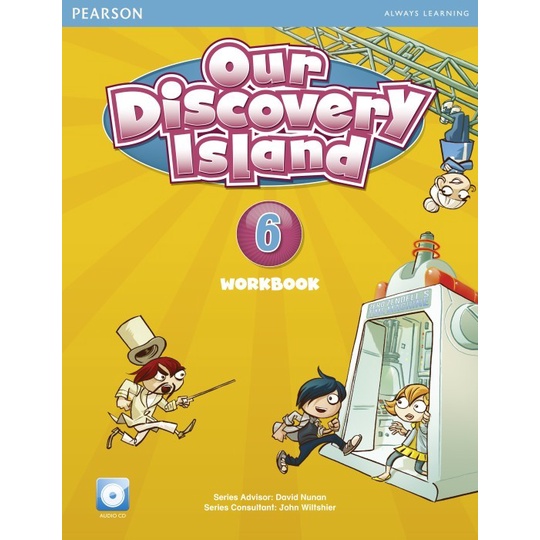 

Our Discovery Island American Lv6 Workbook w/ Audio CD