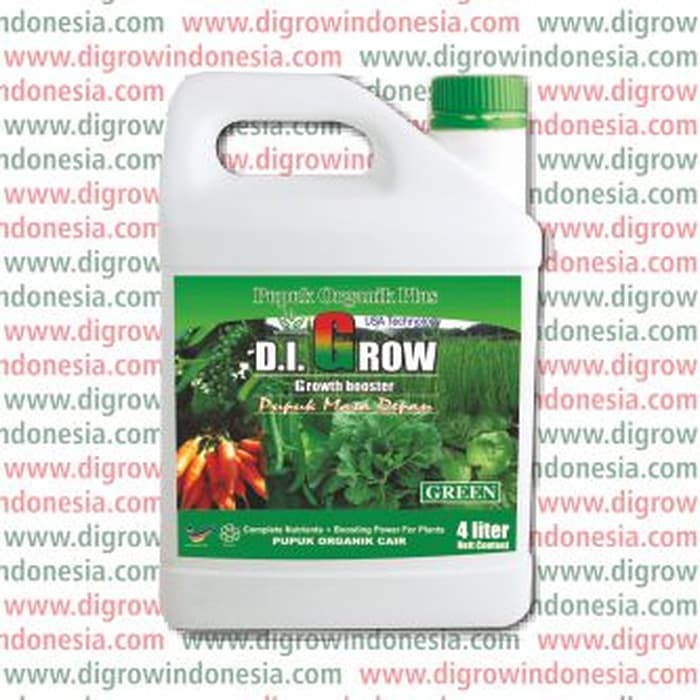 Pupuk Organik DIGROW HIJAU Galon 4 liter